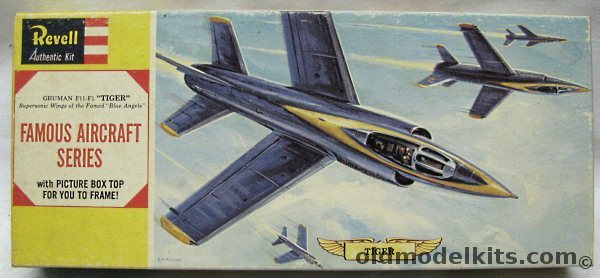Revell 1/55 Grumman F11-F1 Tiger  Blue Angels Famous Aircraft Series -  (F11F1), H169-100 plastic model kit